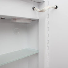 Load image into Gallery viewer, Double Door Smart LED Bathroom Mirror Cabinet with Anti Fog Bathroom Mirror Cabinets Living and Home