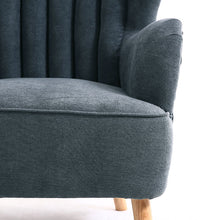 Load image into Gallery viewer, Occasion Wingback Armchair And Footstool