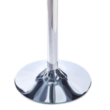 Load image into Gallery viewer, Small Round Clear Glass Top Dining Table with Pedestal Base Dining Tables Living and Home