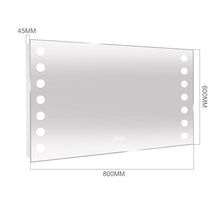Load image into Gallery viewer, Modern Fog-Free LED Horizontal Bathroom Mirror, Surface Mount