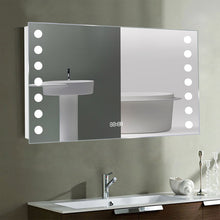 Load image into Gallery viewer, Modern Fog-Free LED Horizontal Bathroom Mirror, Surface Mount