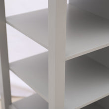 Load image into Gallery viewer, 92cm H Grey Kitchen Storage Trolley with 360 degrees Locking Wheels Kitchen Trolleys Living and Home