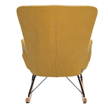 Load image into Gallery viewer, Linen Cushion Rocking Chair Living and Home