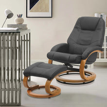 Load image into Gallery viewer, Leisure Chairs & Sofas Set – Fabric, PU & Wood