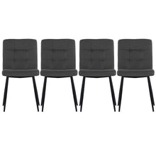 Load image into Gallery viewer, 44cm Wide Retro Velvet Accent Desk Chair Dining Desk Chairs Dining Chairs Living and Home