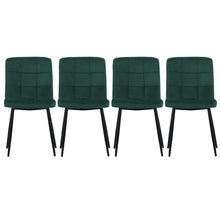 Load image into Gallery viewer, 44cm Wide Retro Velvet Accent Desk Chair Dining Desk Chairs Dining Chairs Living and Home