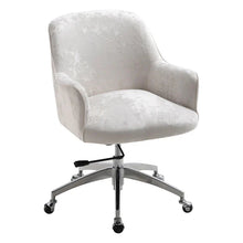 Load image into Gallery viewer, Velvet Upholstered Wheeled Swivel Office Chair Living and Home