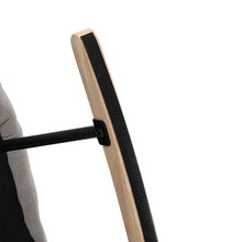 Load image into Gallery viewer, 3ft Height Tufted Linen Upholstered Rocking Chair Rocking Chairs Living and Home