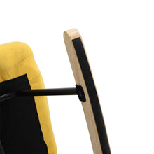 Load image into Gallery viewer, 3ft Height Tufted Linen Upholstered Rocking Chair Rocking Chairs Living and Home