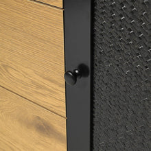 Load image into Gallery viewer, 155cm W Natural Solid Large Sideboard Rattan Cabinet with Drawers Cabinets Living and Home