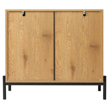 Load image into Gallery viewer, 2 Door Small Sideboard Rattan Natural Wood Cabinet Cabinets Living and Home