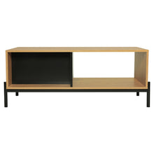 Load image into Gallery viewer, Livingandhome Rattan Coffee Table with Storage for Living Room, JM2219