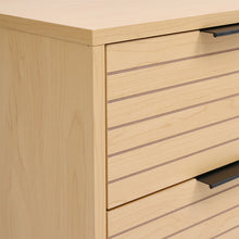 Load image into Gallery viewer, Livingandhome Small Rustic Wood Cabinet with Two Drawers, JM2221