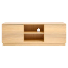 Load image into Gallery viewer, 160cm Wood TV Stand with 2 Doors and 2 Shelves TV Stands Living and Home