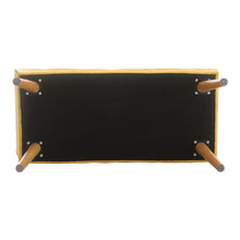 Load image into Gallery viewer, Tufted Fabric Bed Bench Upholstered Footstool Footstools Living and Home