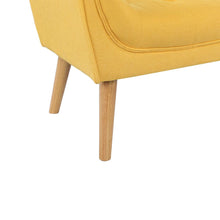 Load image into Gallery viewer, Tufted Fabric Bed Bench Upholstered Footstool Footstools Living and Home