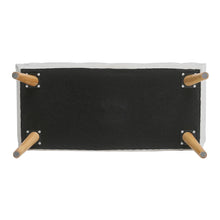 Load image into Gallery viewer, Tufted Fabric Bed Bench Upholstered Footstool Footstools Living and Home