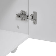 Load image into Gallery viewer, 120cm White Manicure Table Salon Station with Storage Dressing Tables Living and Home