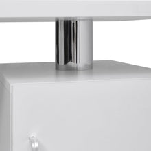 Load image into Gallery viewer, 120cm White Manicure Table Salon Station with Storage Dressing Tables Living and Home