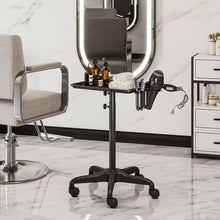 Load image into Gallery viewer, Adjustable Salon Tray Cart on Wheels Pet Grooming Tables Living and Home