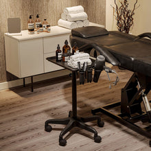 Load image into Gallery viewer, Adjustable Salon Tray Cart on Wheels Pet Grooming Tables Living and Home