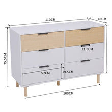 Load image into Gallery viewer, Contemporary Wooden Storage Cabinet Living and Home