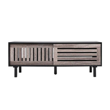 Load image into Gallery viewer, Direct Slatted Sliding Door TV Stand Living and Home