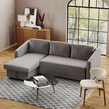 Load image into Gallery viewer, Corner Sofa Bed 3 Seater Sofa with Storage Living and Home