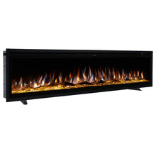 Load image into Gallery viewer, 42 Inch Electrical Fireplace with Remote, 12 Vibrant Flame Colours, Adjustable Heating Modes, and Safety Features