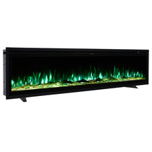 Load image into Gallery viewer, 42 Inch Electrical Fireplace with Remote, 12 Vibrant Flame Colours, Adjustable Heating Modes, and Safety Features