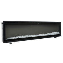 Load image into Gallery viewer, 42 Inch Electrical Fireplace with Remote, 12 Vibrant Flame Colours, Adjustable Heating Modes, and Safety Features