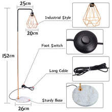 Load image into Gallery viewer, Modern Floor Lamp with Marble Base - Dimmable Floorlamp Living and Home