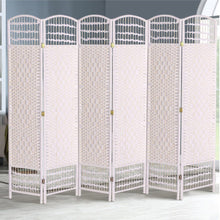 Load image into Gallery viewer, Elegant White Hollow-Out Screen Divider Living and Home