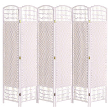 Load image into Gallery viewer, Elegant White Hollow-Out Screen Divider Living and Home