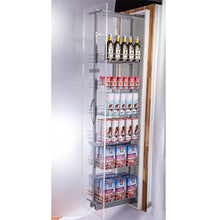 Load image into Gallery viewer, 6-Tier Metal Kitchen Cabinet Basket Shelf Tall Pull-out Basket Shelves Kitchen Shelves Living and Home Mesh Baskets W 25cm