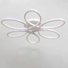 Load image into Gallery viewer, Floral 6 Rings Modern LED Ceiling Light Non-Dimmable Petal Flower-Shaped Light Ceiling Lights Living and Home