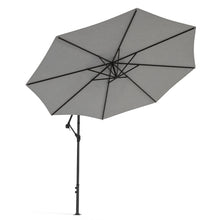 Load image into Gallery viewer, 3M Light Grey Sun Parasol Hanging Banana Umbrella Parasols Living and Home