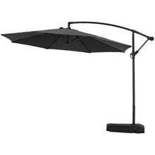 Load image into Gallery viewer, 3M Large Banana Cantilever Patio Parasol for Outdoor Sunshade and Rain with Fillable Base on Wheels