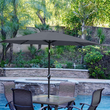 Load image into Gallery viewer, 3M Large Rotating Patio Parasol with Cross Base