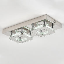 Load image into Gallery viewer, Modern Small Crystal LED Ceiling Light for Hallways and Corridor
