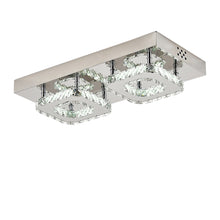 Load image into Gallery viewer, Modern Small Crystal LED Ceiling Light for Hallways and Corridor