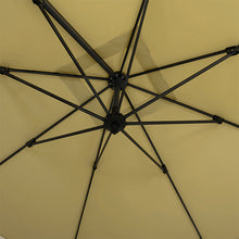 Load image into Gallery viewer, Large Square Canopy Rotating Outdoor Cantilever Parasol with Square Base