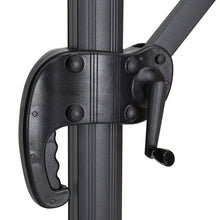 Load image into Gallery viewer, Large Square Canopy Rotating Outdoor Cantilever Parasol with Square Base