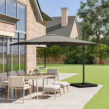 Load image into Gallery viewer, Garden Parasol Umbrella Cantilever Parasol with Parasol Base Parasols Living and Home
