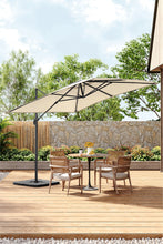 Load image into Gallery viewer, Garden Parasol Umbrella Cantilever Parasol with Petal Water Tank
