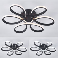 Load image into Gallery viewer, Modern Acrylic Light-adjusted Petal LED Semi Ceiling Light