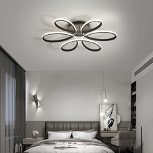 Load image into Gallery viewer, Modern Acrylic Light-adjusted Petal LED Semi Ceiling Light