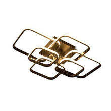 Load image into Gallery viewer, Contemporary LED Energy-efficient Light-adjusted Semi Flush Ceiling Light