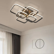 Load image into Gallery viewer, Contemporary LED Energy-efficient Light-adjusted Semi Flush Ceiling Light
