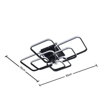 Load image into Gallery viewer, Contemporary LED Energy-efficient Semi Flush Ceiling Light Living and Home